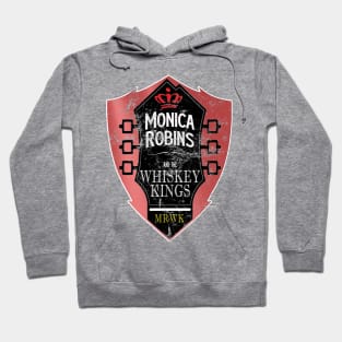 Whiskey Kings Distressed Shield Logo Hoodie